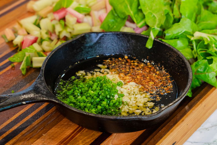 Image of Take a small heavy bottomed pan and add in about...