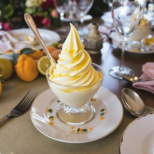 Mango & Lime Olive Oil Frozen Yogurt