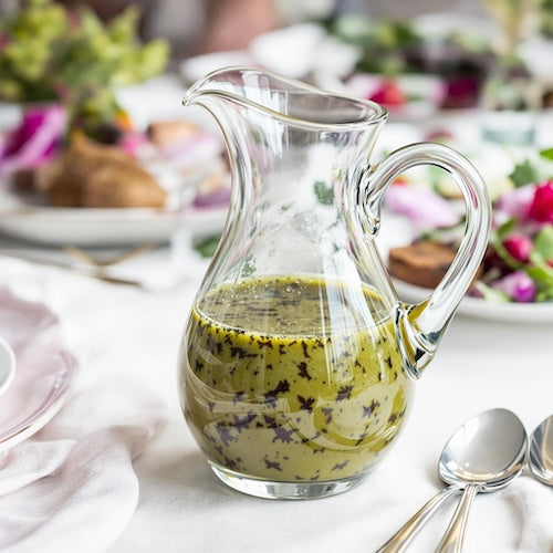 Cilantro, Roasted Onion, and Pomegranate Vinaigrette