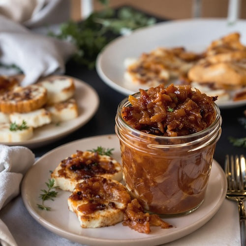 Roasted Red Pepper & Caramelized Balsamic Onion Jam