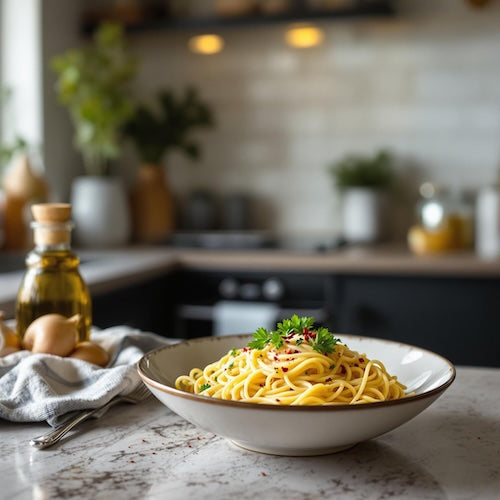 Spaghetti with Olive Oil