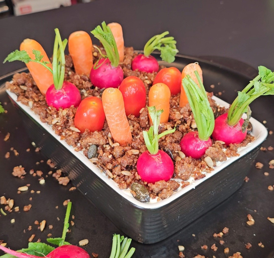 Gemüsegarten Kräuterquark
