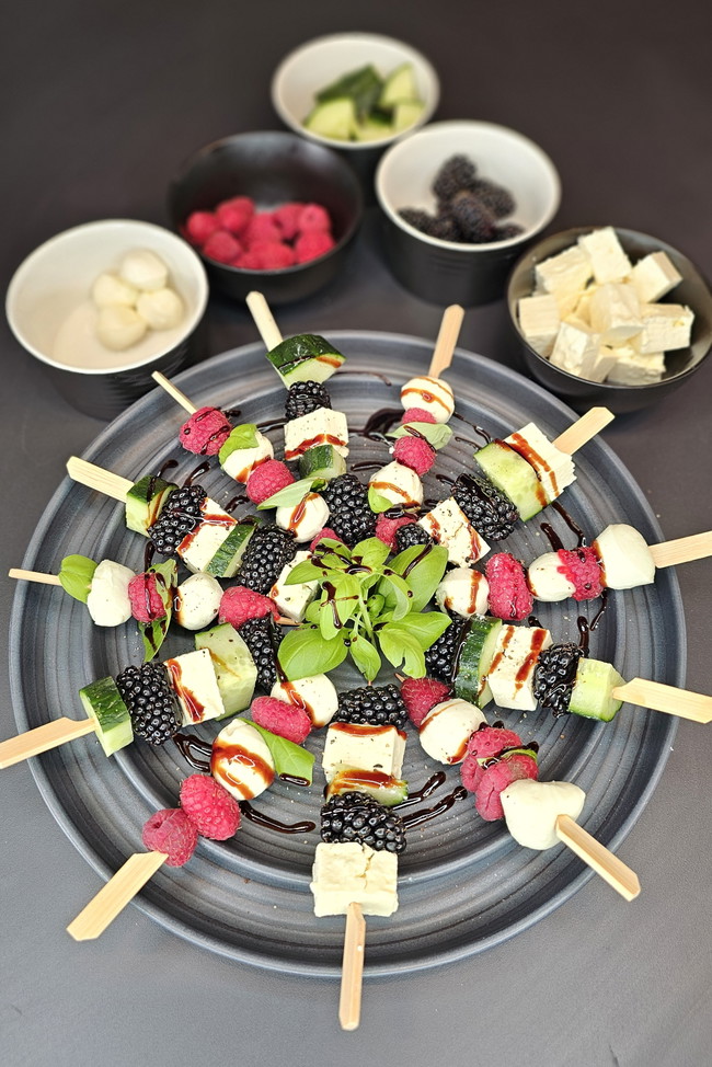 Image of Beeren-Käse-Spiesse