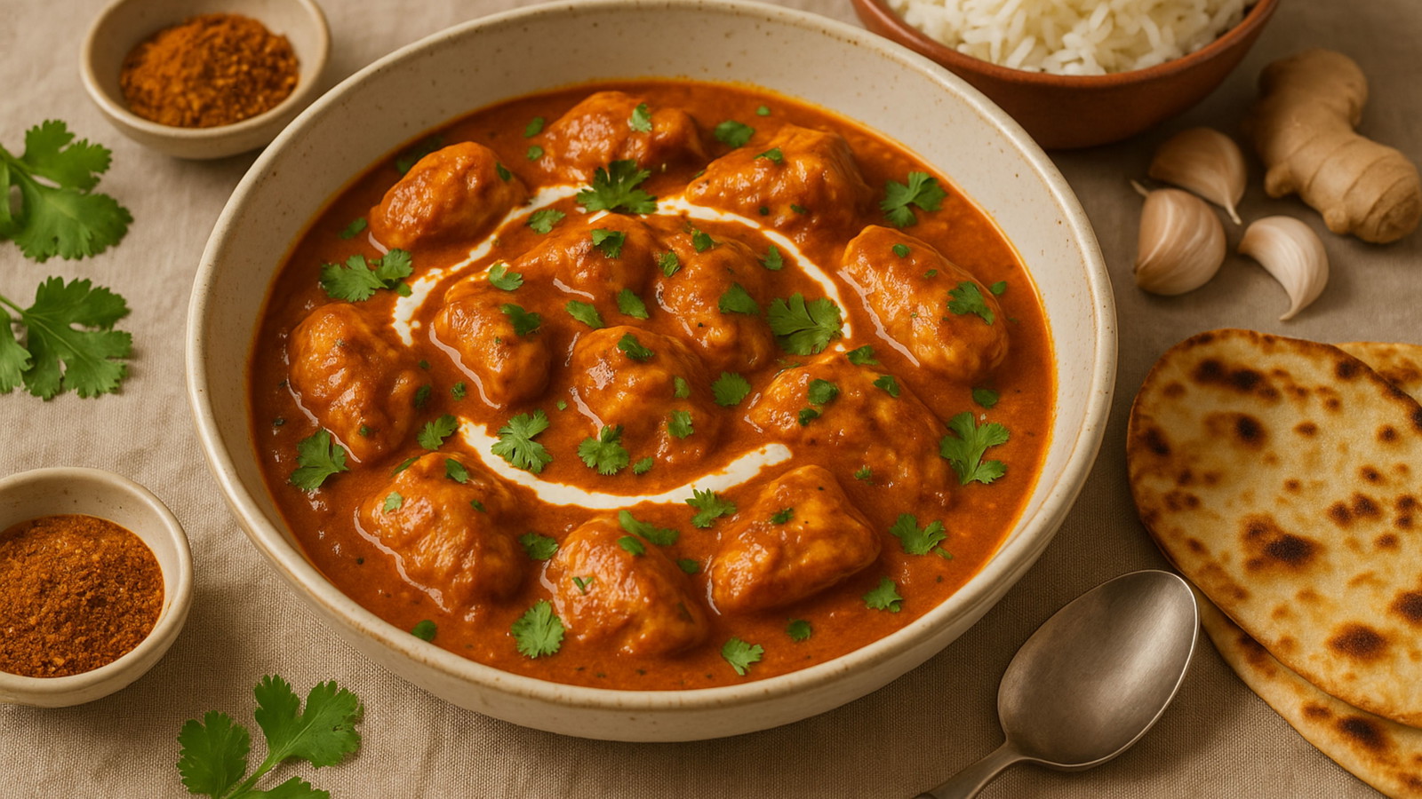 Image of Poulet tikka (Murgh Makhani)
