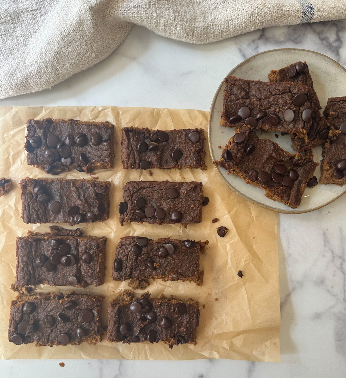 Chocolate Zucchini Bars