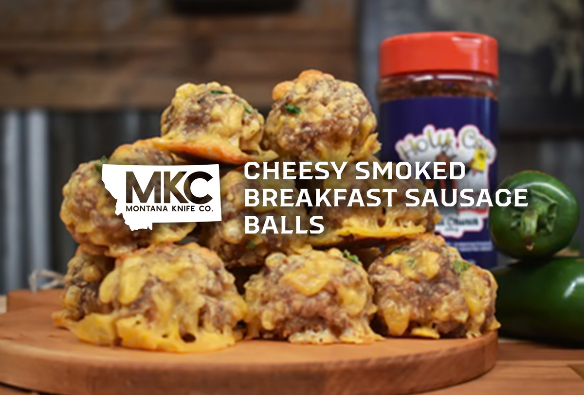 Cheesy Smoked Breakfast Sausage Balls