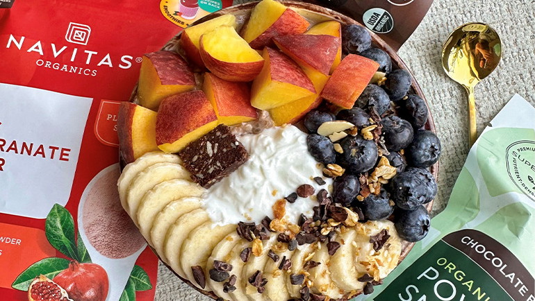Image of Pom Power Oat Bowl Recipe