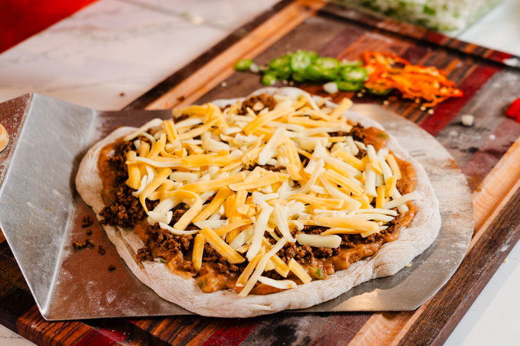 Image of Cook at 500 until bubbly and the cheese is starting...