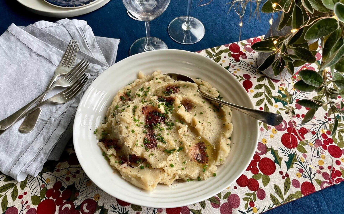 Bone Marrow Mash with Garlic