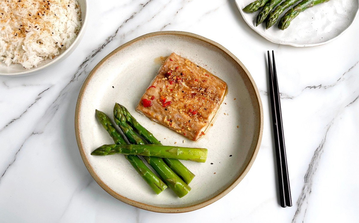 Teriyaki mahi-mahi