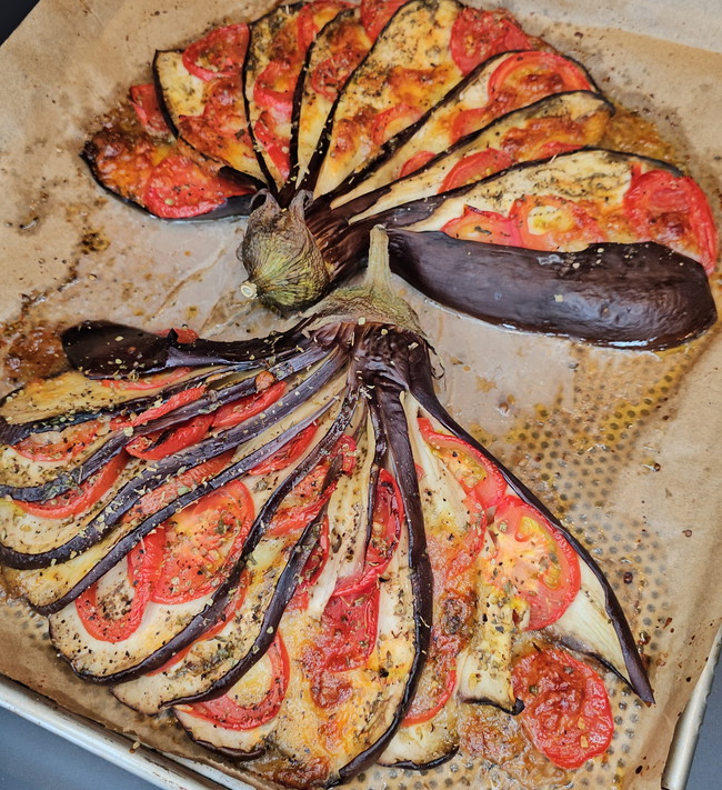 Image of Mediterrane Fächer-Auberginen