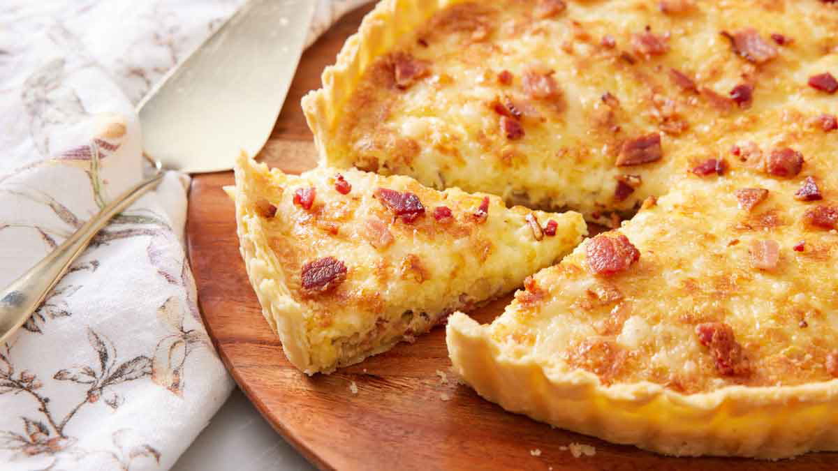 Lactose-Free Quiche Lorraine