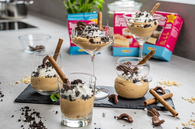 Image of Kaffeedessert im Glas