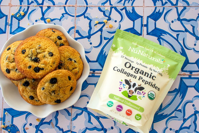Image of Lemon Blueberry Protein Cookies