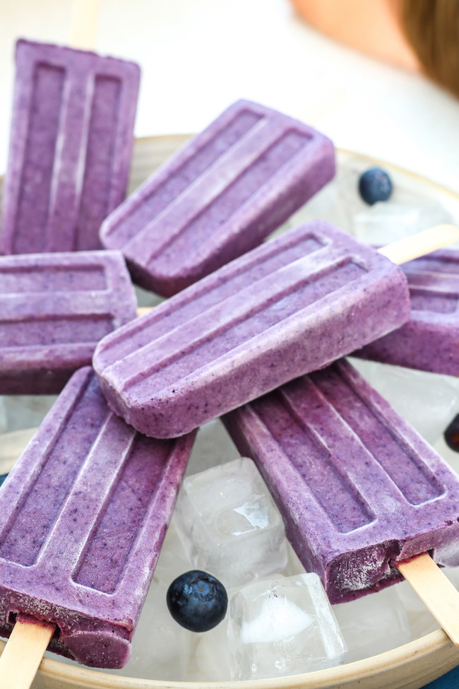 Image of Protein Popsicles with Overnight Chia – Blueberry Muffin Flavour