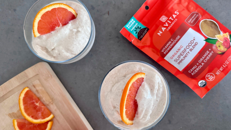 Image of Creamsicle Nice Cream Recipe