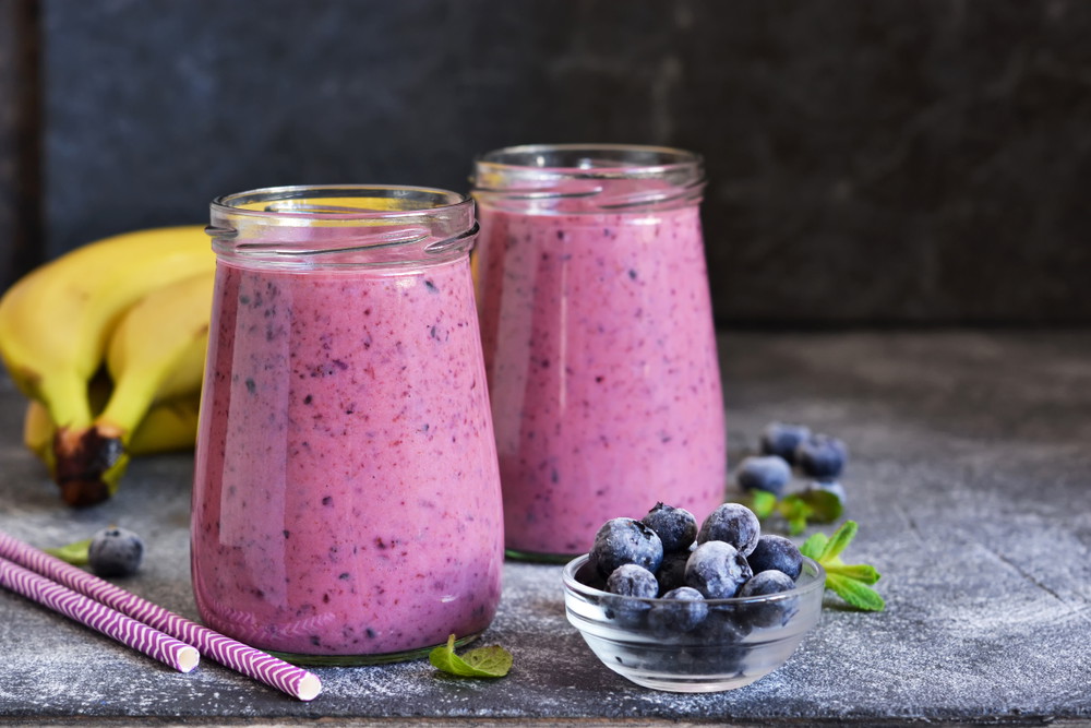 Peanut Butter and Jelly Smoothie