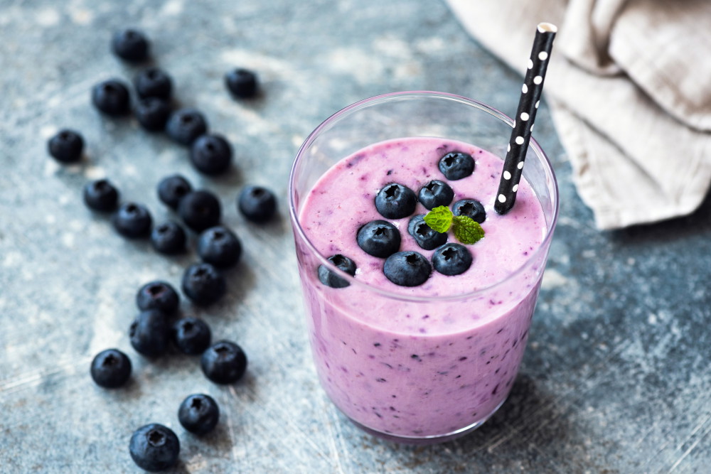 Blueberry Pie Smoothie Bowl
