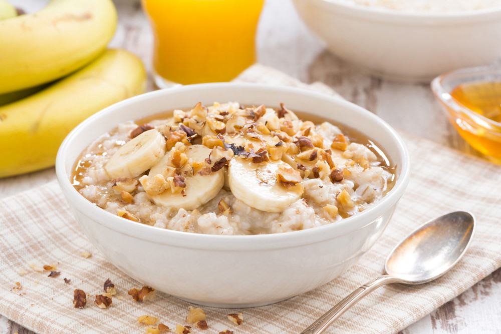 Banana-Nut Oatmeal
