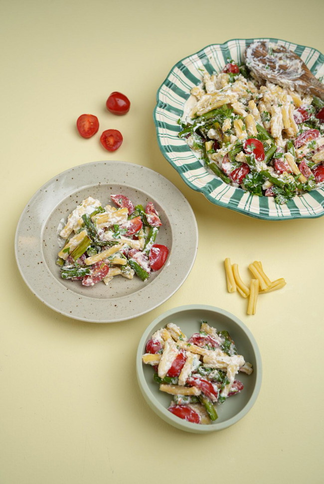 Image of Enkel och krämig pastasallad