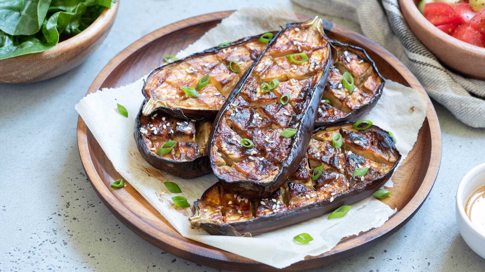 Image of Aubergines grillées au miso caramélisé (Nasu Dengaku)