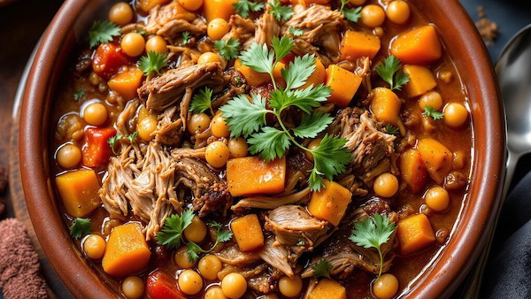 Image of North African Stew with Carnitas
