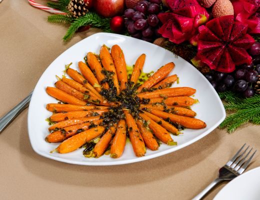 Image of Glazed Chile Spiced Baby Carrots