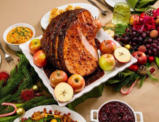 Image of Oaxaca Pepper Pineapple Glazed Ham