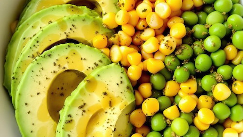 Image of Avocado Salad with Za'atar Dressing