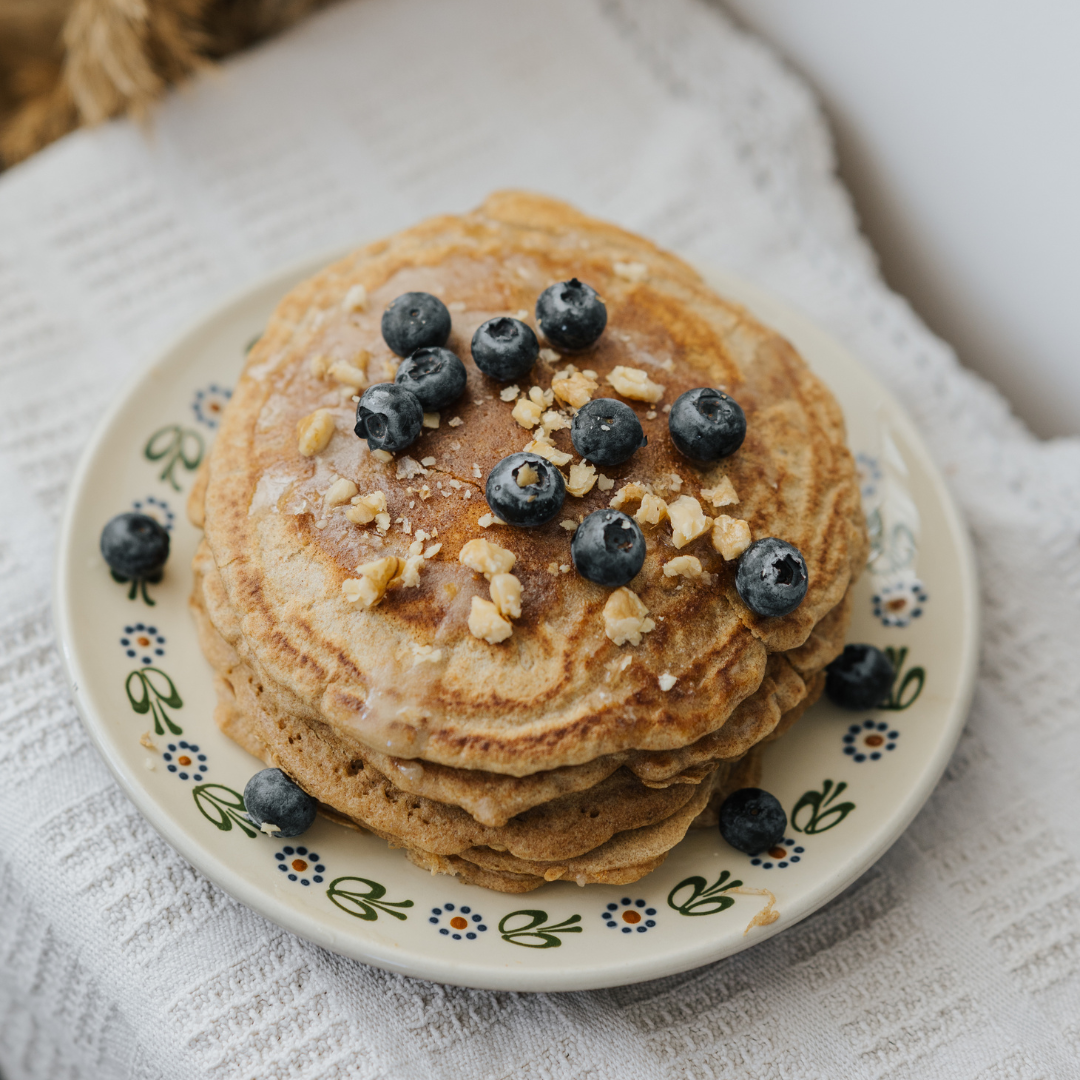 Vegan Einkorn Pancakes