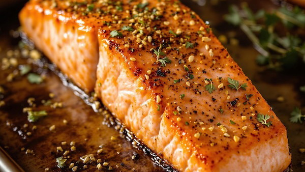 Image of Salmon Filet with Coriander Fennel Rub