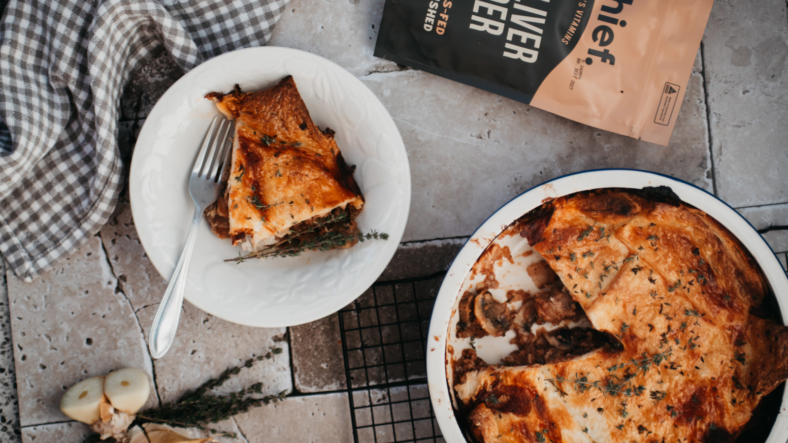 Image of Gluten-free Steak & Liver Pie