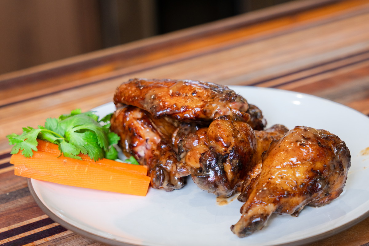 Spicy Peanut Butter and Jelly Wing Sauce