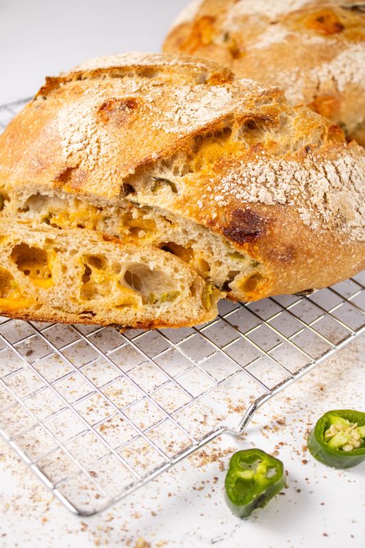 Jalapeno Cheddar Sourdough