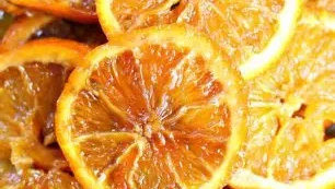 Image of Caramelised Orange Slices
