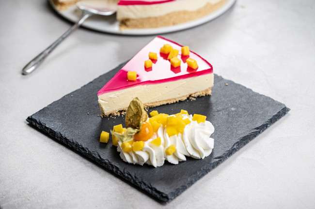 Image of Götterspeise-Frischkäse No-Bake Torte