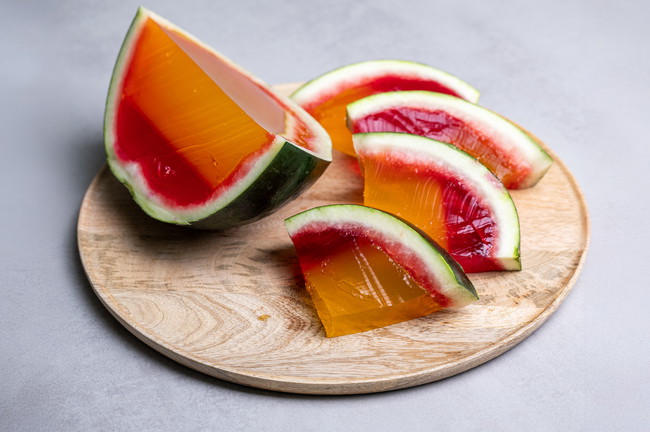 Image of Götterspeise in der Wassermelone
