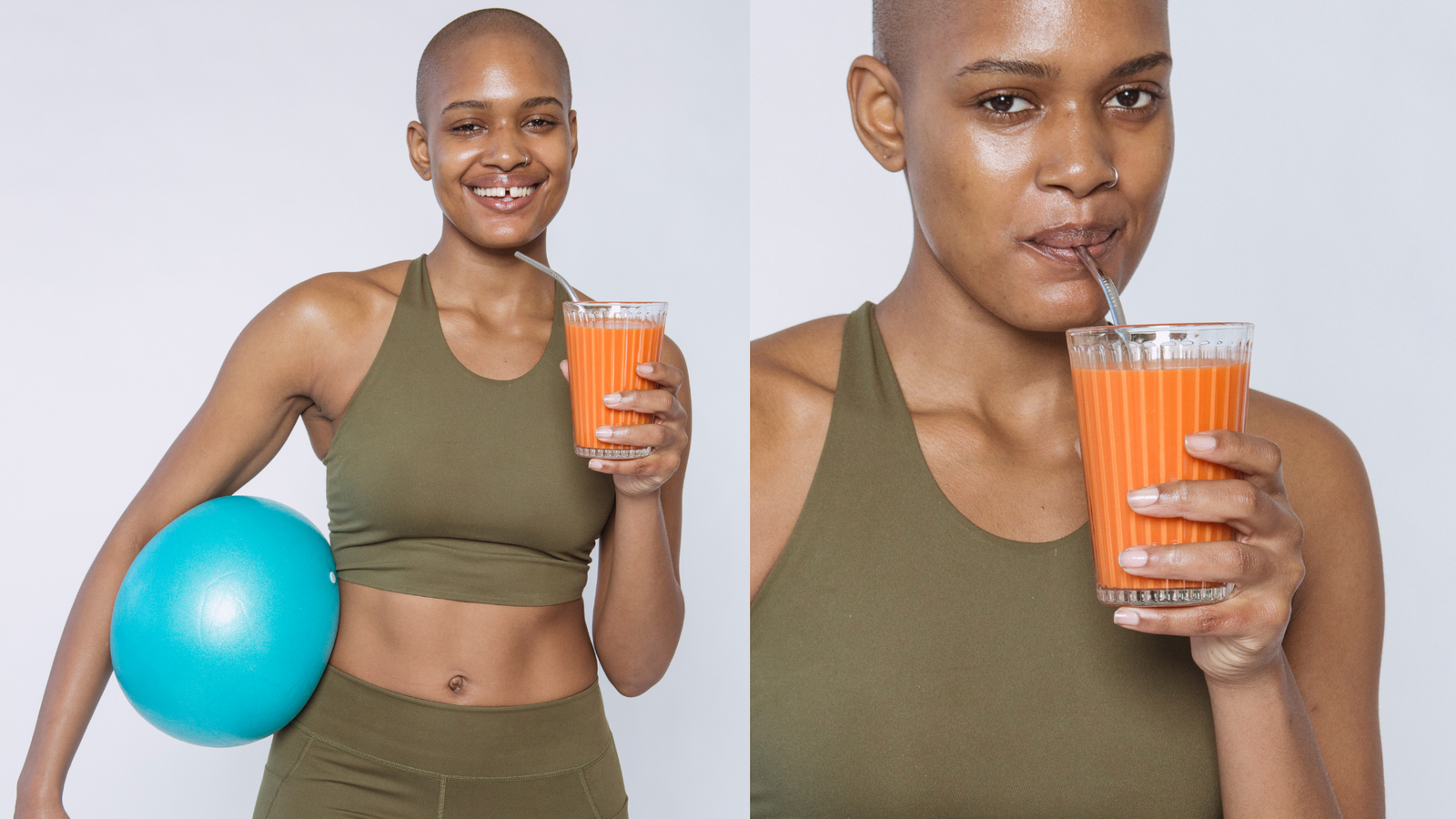 Image of Caribbean Carrot Blend Drink – Bright, Bold, and Bursting with Tropical Flavor!