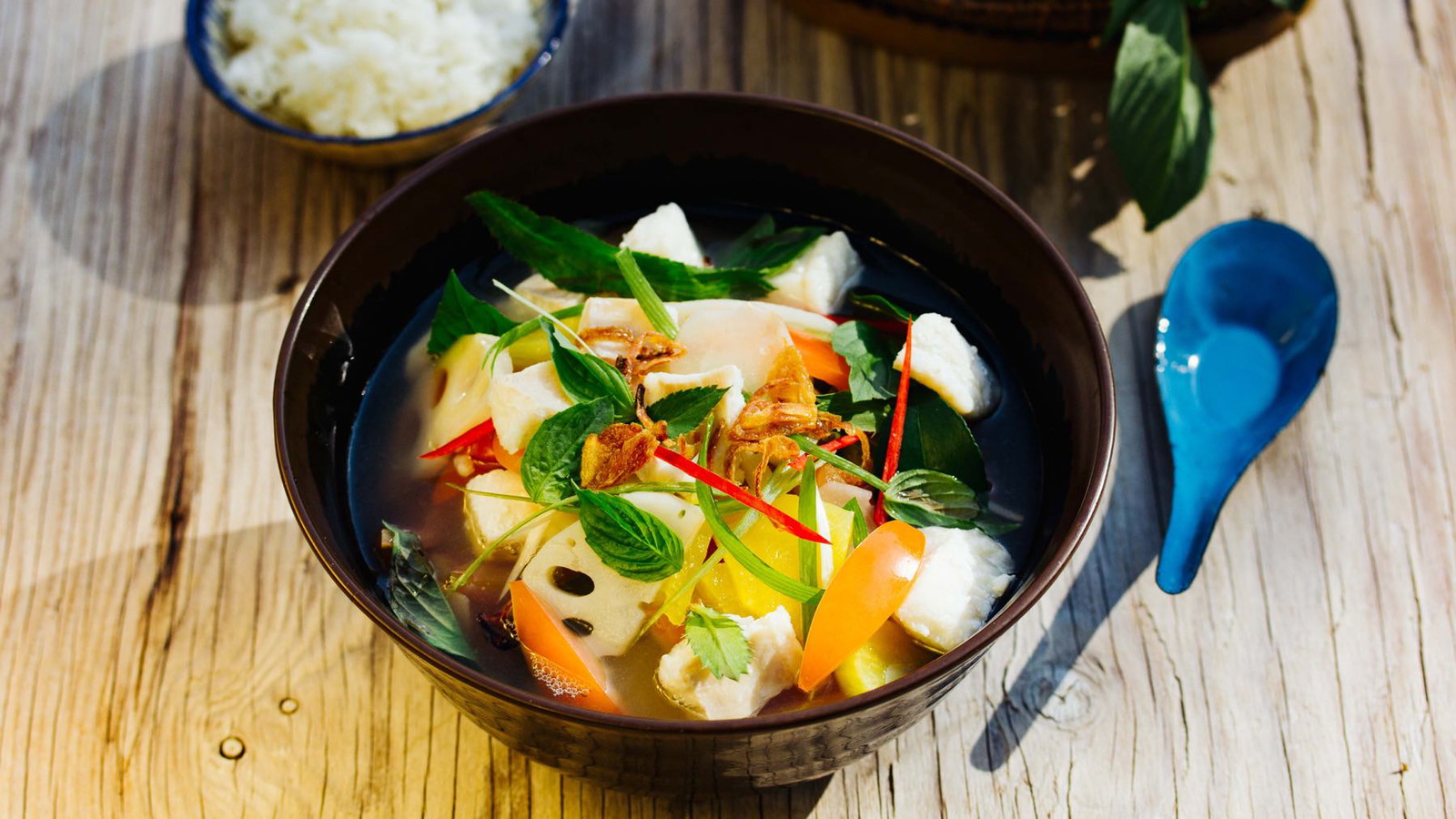 Image of Süß-Saure Fischsuppe aus Kambodscha