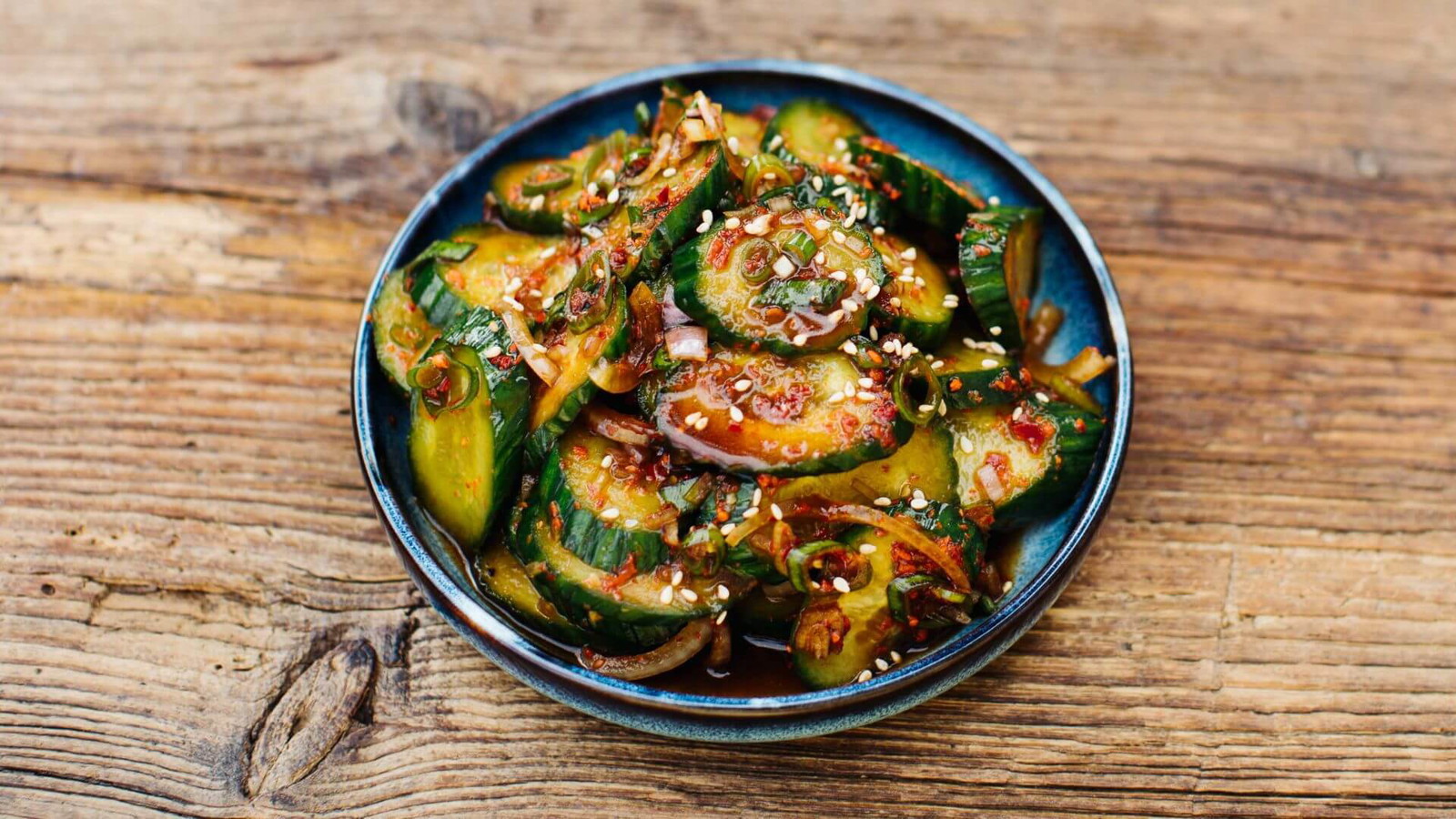 Image of Banchan: Scharfer Gurkensalat