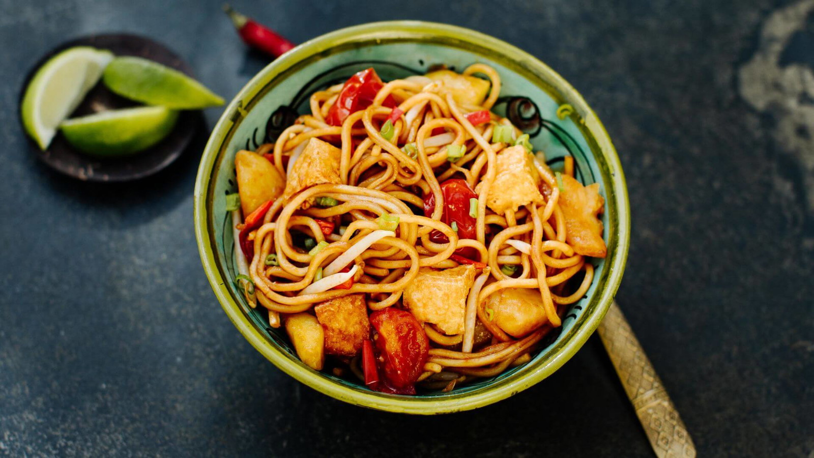 Image of Veggie Mee Goreng – Gebratene Nudeln vegetarisch aus Malaysia
