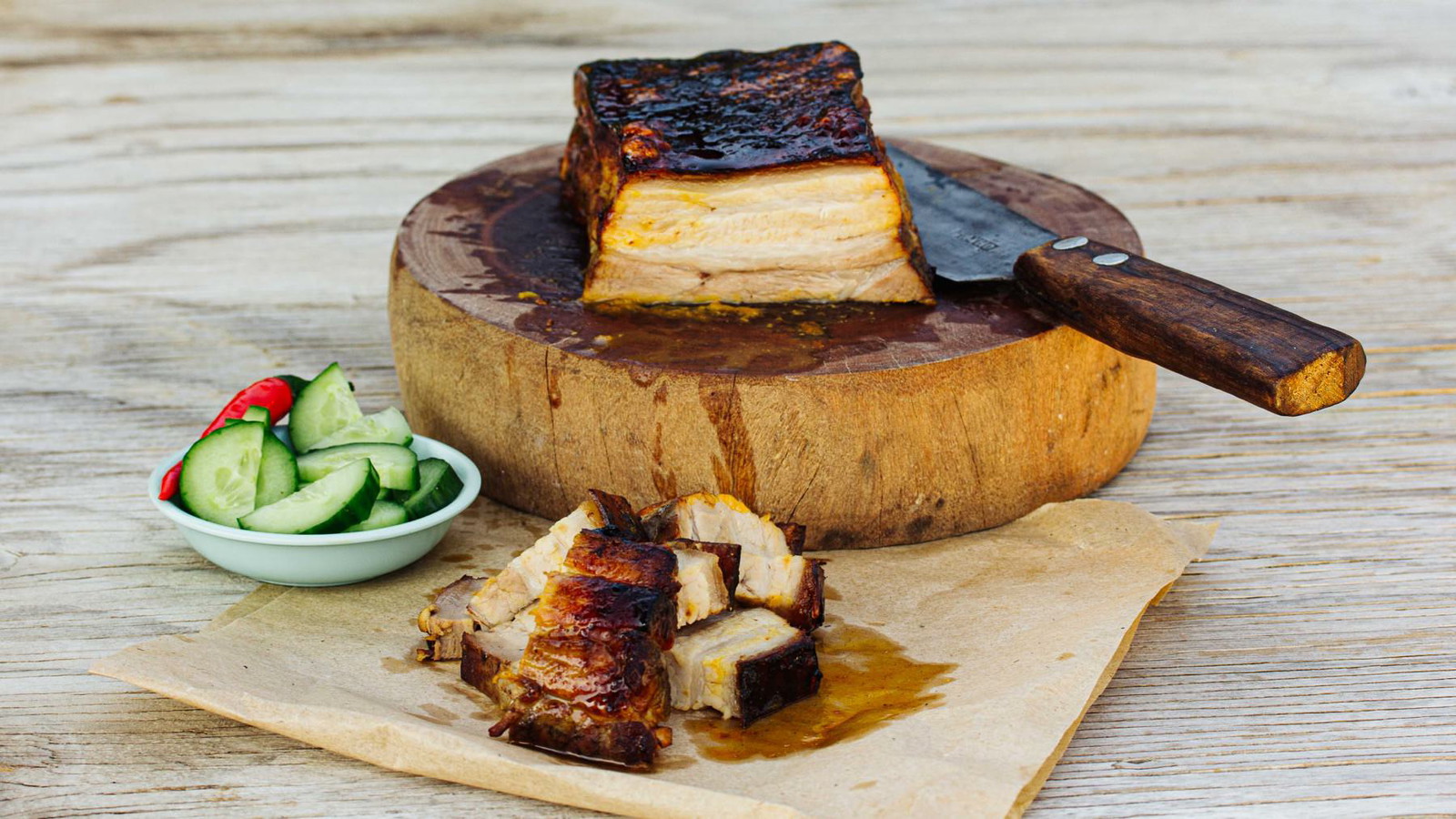Image of Gegrillter Schweinebauch - Moo Daeng