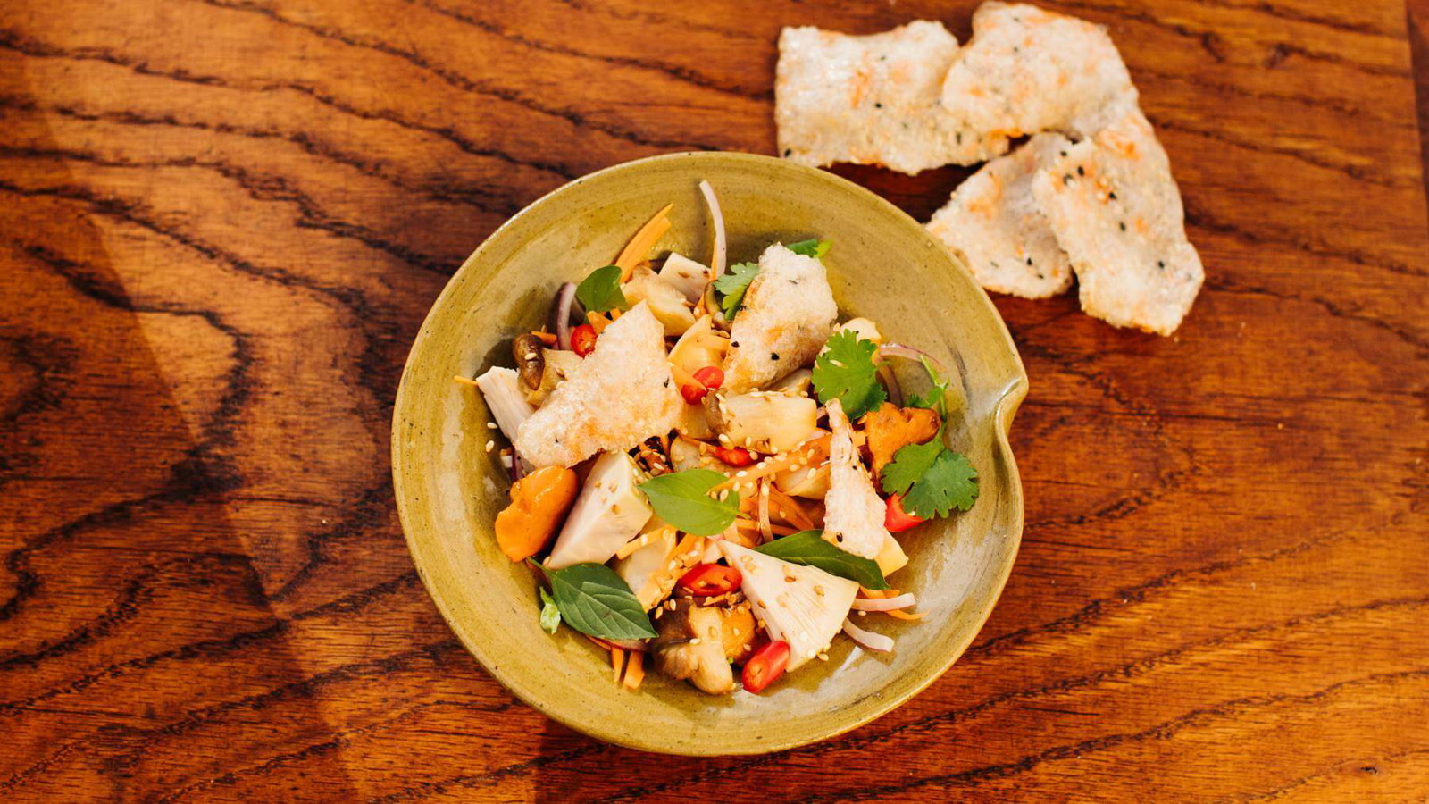 Image of Veganer Jackfruit Salat aus Vietnam