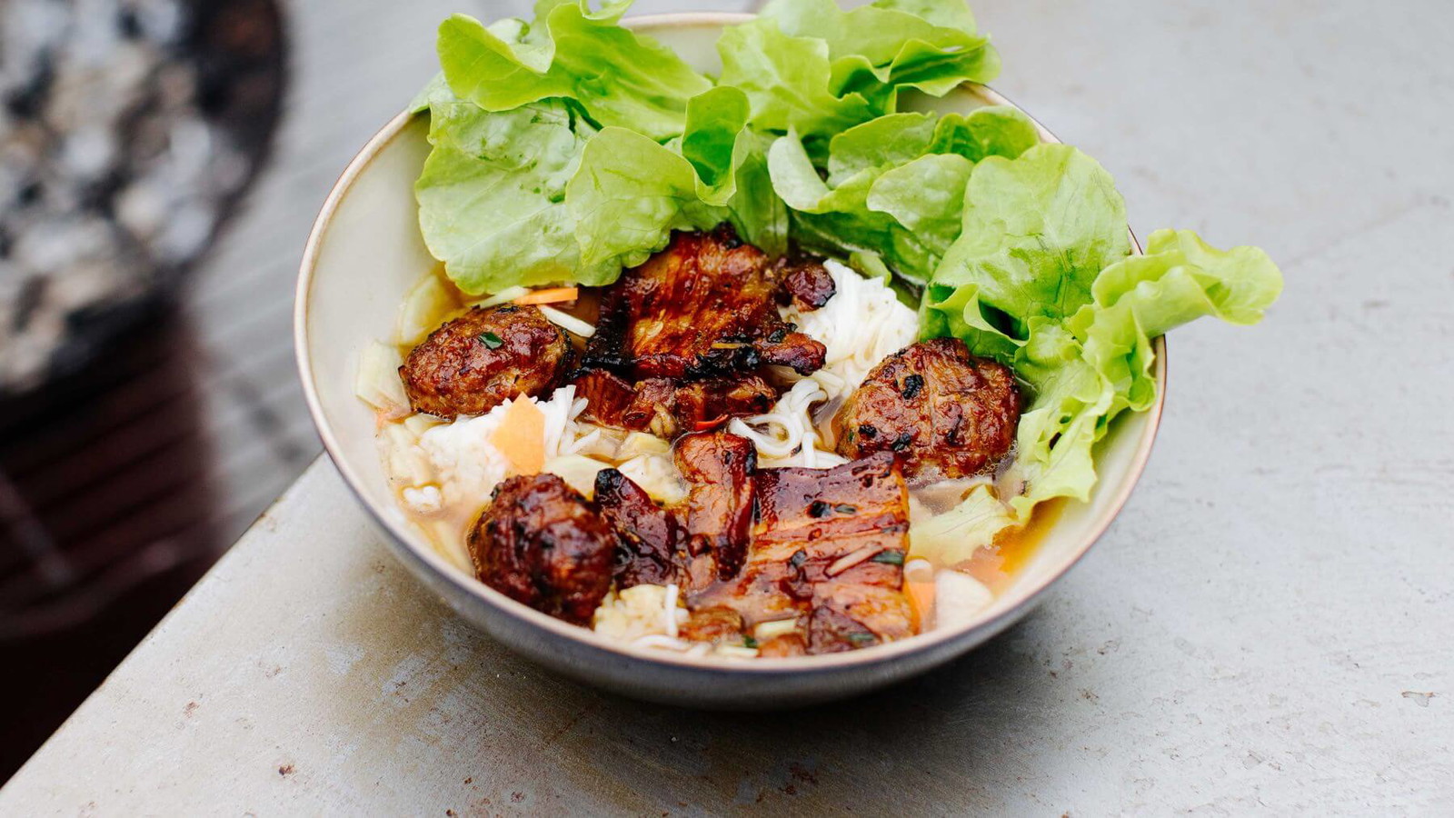 Image of Gegrilltes Schweinefleisch - Bun Cha