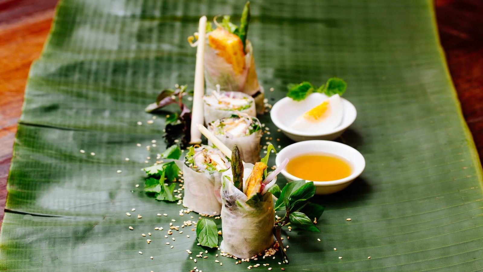 Image of Sommerrollen mit Zitronengras-Tofu