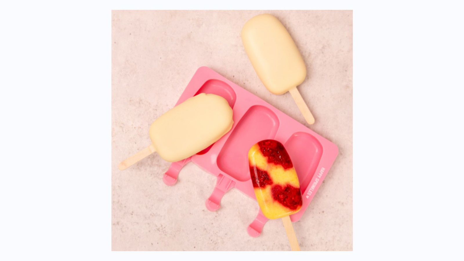 Image of Mango-Himbeer Joghurt Eis