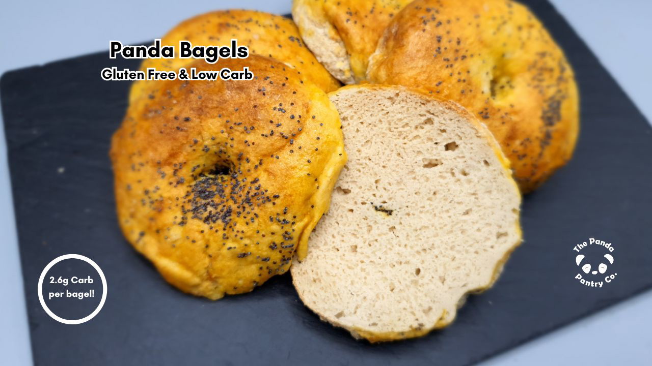 Image of Panda Flour® Bagels — Low-Carb, Gluten-Free, Fluffy & Chewy