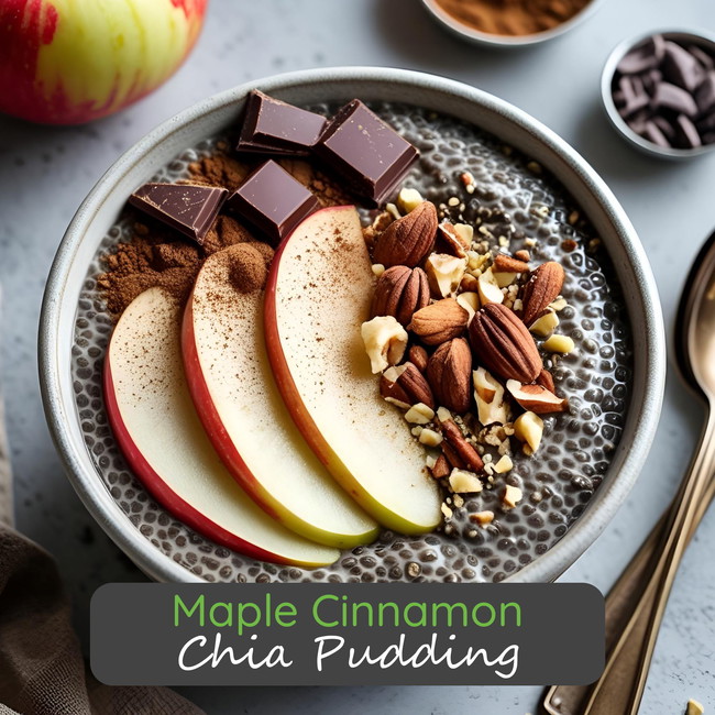 Image of Maple Cinnamon Chia Pudding