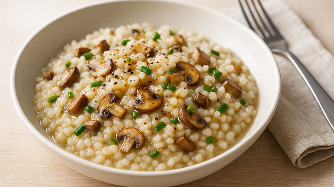 Image of Mushroom Risotto with Smart Rice