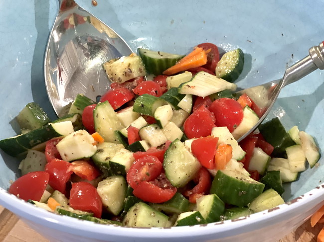 Image of Tomato & Cucumber Salad